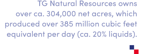 TG Natural Resources - East Texas and North Louisiana Assets